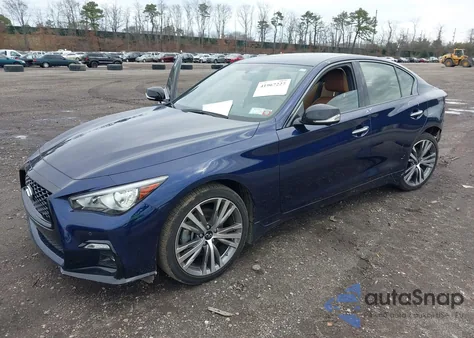 2023 Infiniti Q50 Sensory Awd из США, поврежденный, VIN JN1EV7CR6PM541439